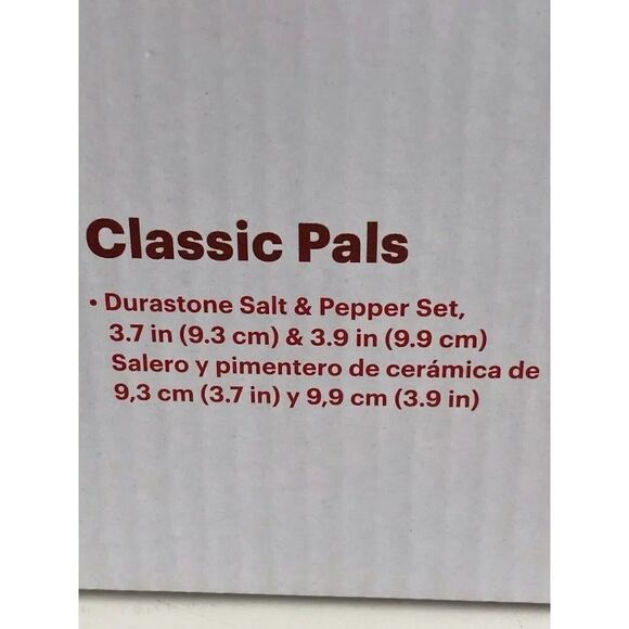 Peanuts Classic Pals Snoopy & Charlie Brown Ceramic Salt & Pepper Set NEW - Picture 15 of 15